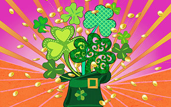 shamrock hat mat